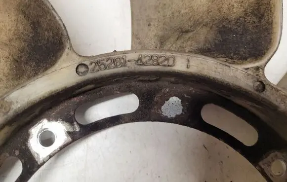 KIA Sorento Fan impeller 25261429201