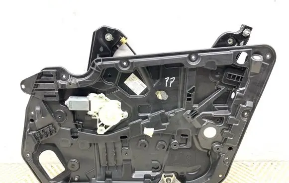 Front door window regulator with motor