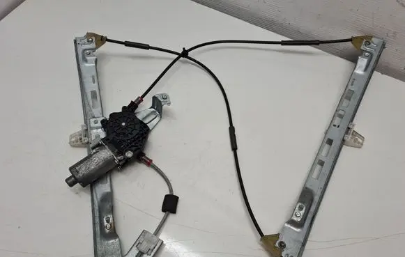 Front door window regulator with motor