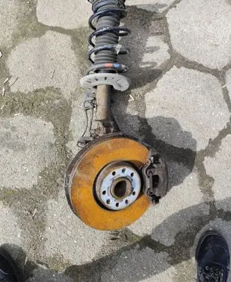 Peugeot 308 Front shock absorber with coil spring MCPHERSON308PRATHP
