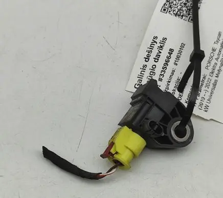 Porsche Taycan 9J1 Airbag deployment crash/impact sensor 4N0959651D