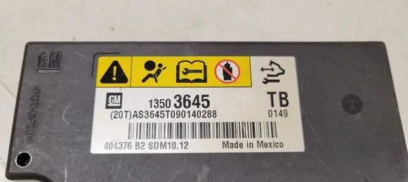 Opel Insignia A Airbag control unit/module 13503645 404376