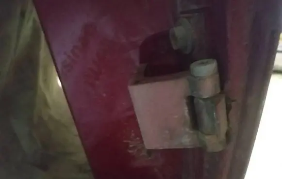 Citroen C8 Front door upper hinge