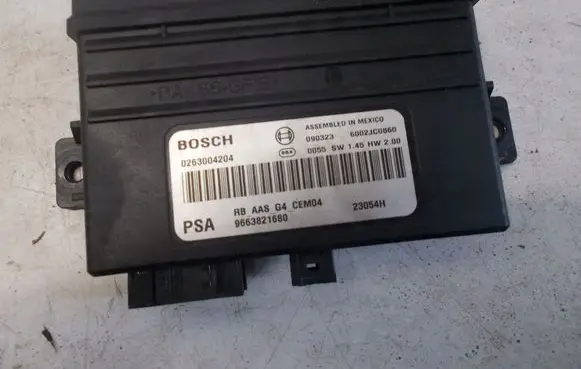 Citroen C4 I Picasso Parking PDC control unit/module 9663821680