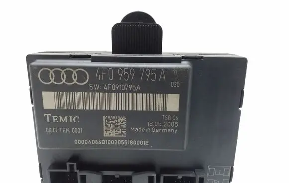 Audi A6 S6 C6 4F Door control unit/module 4F0959795A