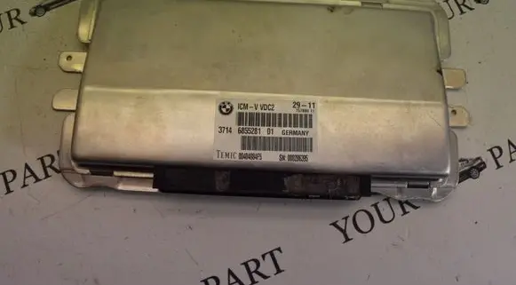 BMW 7 F01 F02 F03 F04 Air suspension control unit module (rear) 6855281