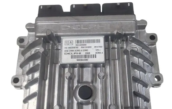 Citroen C5 Engine control unit/module 9663548180 9665843380 R0413C009C