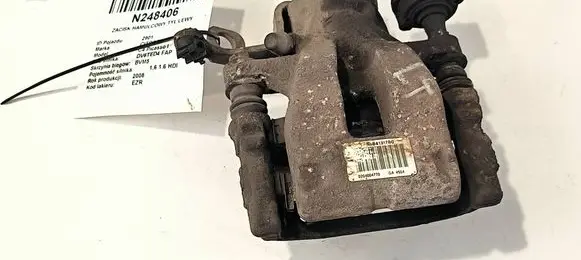 Rear brake caliper