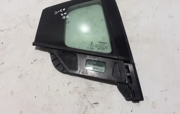Rear vent window glass