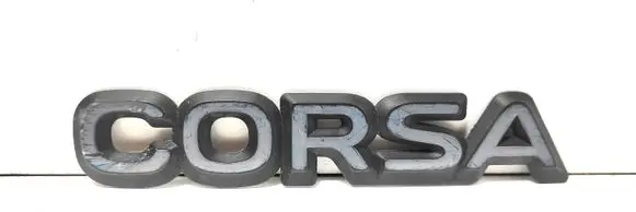 Opel Corsa B Manufacturers badge/model letters 