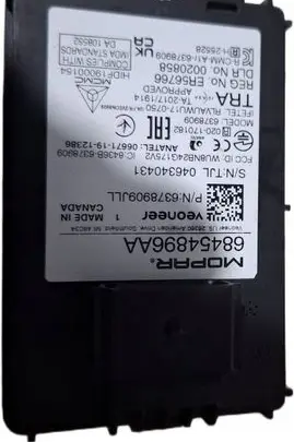 Jeep Wrangler Blind spot module 68454896AA