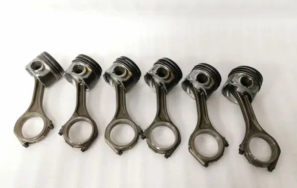 Audi A6 S6 C6 4F Piston with connecting rod 059AB