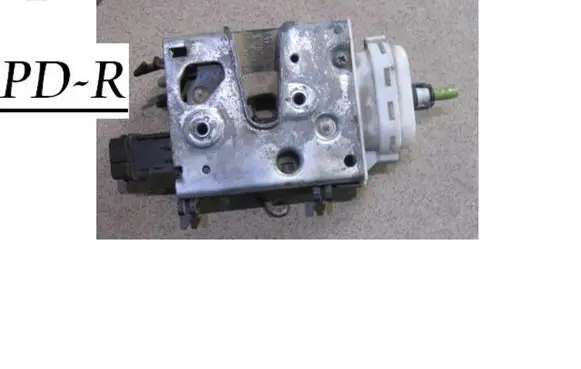Audi A6 S6 C4 4A Front door lock 4A1837016B