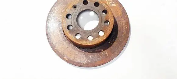 Skoda Octavia Mk2 (1Z) Rear brake disc neventiliuojamas