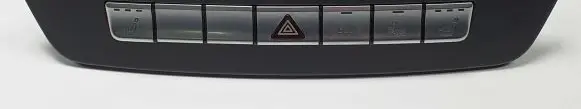 Mercedes-Benz C W204 Hazard light switch A2049050302