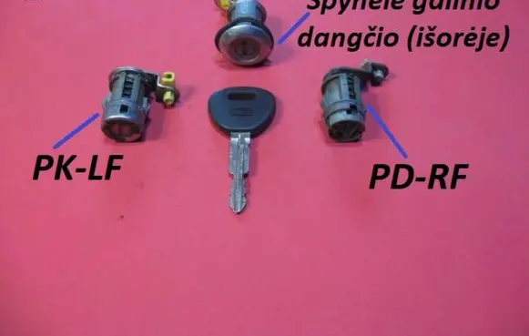 Hyundai Accent Lock set X3MY5P