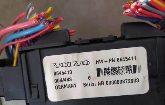 Volvo S60 Comfort/convenience module 8645410