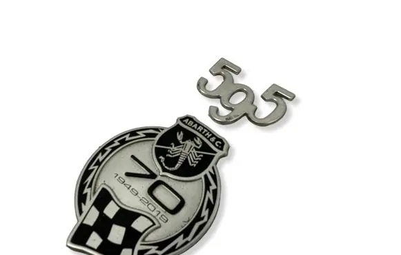 Fiat 500 Abarth Manufacturer badge logo/emblem 
