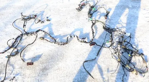 Volvo V70 Right interior wiring harness 31398564