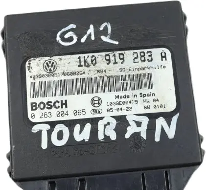 Volkswagen Golf V Parking PDC control unit/module 1K0919283A