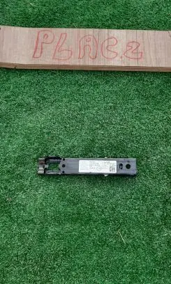 Engine bonnet/hood lock trim molding