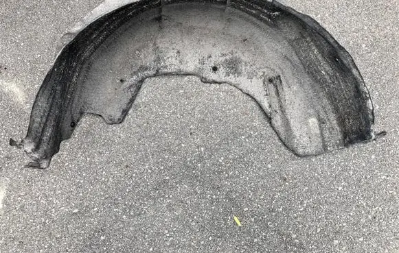 Toyota Avensis T250 Rear arch fender liner splash guards