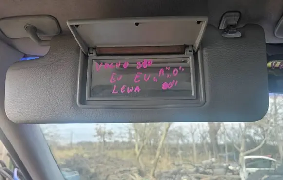 Volvo S80 Sun visor