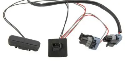Opel Meriva B Front door exterior handle/bracket 013295821 013359896