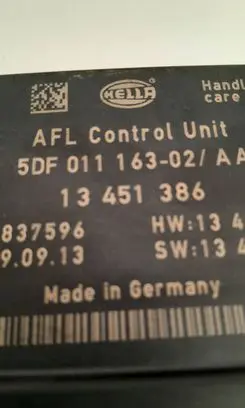 Opel Insignia A Light module LCM 13451386 837596 5DF01116302