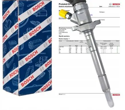 Peugeot 407 Fuel injector 0445110188