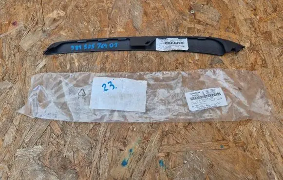 Porsche Boxster 986 Front bumper splitter molding 98150576401