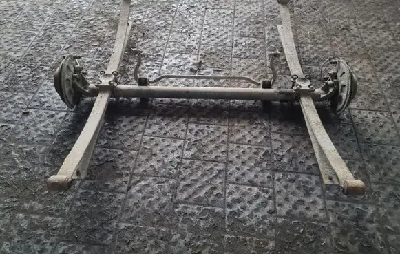 Rear axle beam