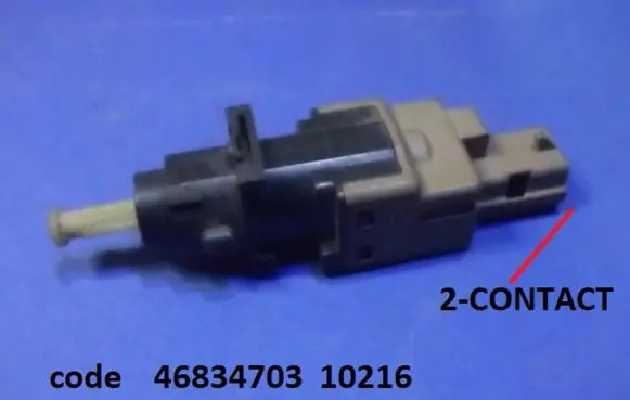 Fiat Stilo Brake pedal sensor switch 46834703 10216