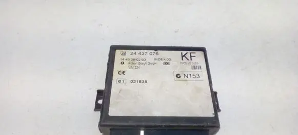 Opel Zafira A Comfort/convenience module 24437076 24437076KF