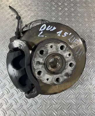 Front wheel hub spindle knuckle