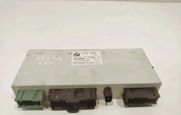 BMW 3 E92 E93 Sunroof control unit/module 07199882 55892110 071730294