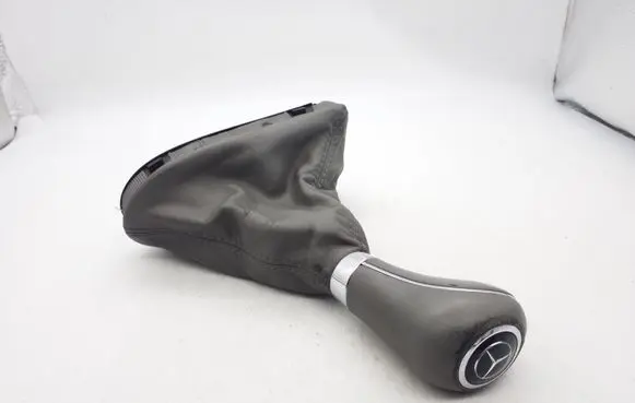 Mercedes-Benz CLS C219 Gear lever shifter trim leather/knob A2192670110