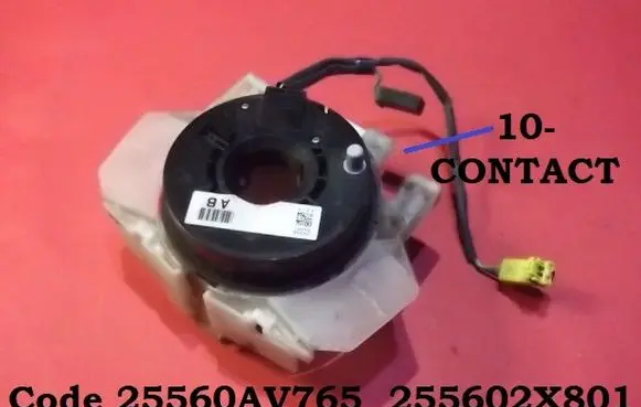 Nissan Terrano Airbag slip ring squib (SRS ring) 25560AV765 255602X801