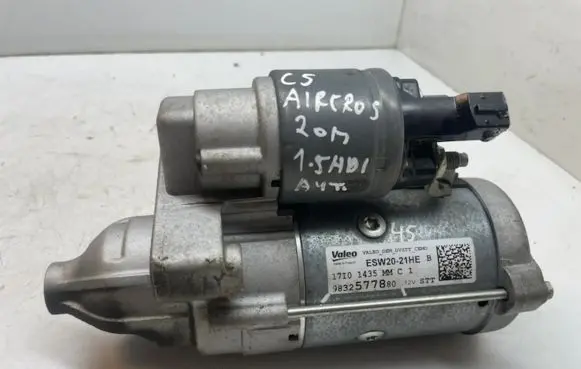 Citroen C5 Aircross Starter motor 9832577880