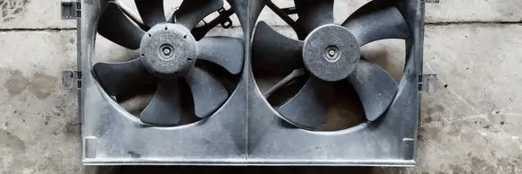 Mitsubishi Lancer X Electric radiator cooling fan