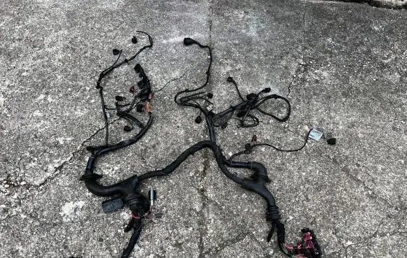 Audi A6 S6 C6 4F Engine installation wiring loom 4F1971072MD