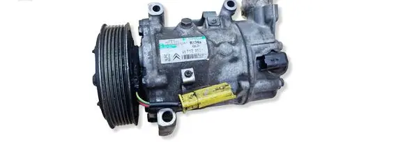 Peugeot 207 Air conditioning (A/C) compressor (pump) 9671216280