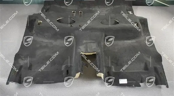 Porsche Cayenne (92A) Front floor carpet liner 95855136700DC5
