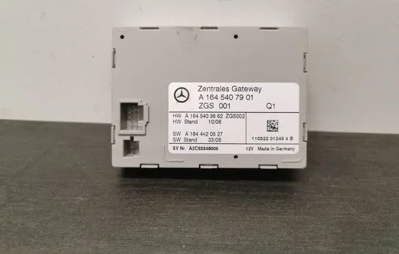 Mercedes-Benz GL X164 Gateway control module A1645407901
