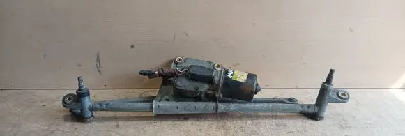 Front wiper linkage and motor