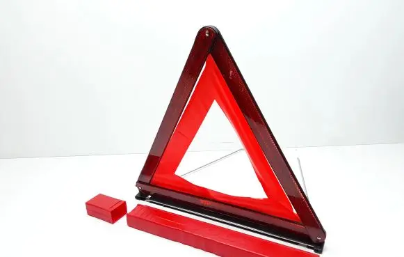 Emergency warning sign