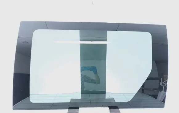 Chrysler Grand Voyager IV Rear door window glass 43R000265