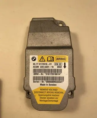 BMW 5 E60 E61 Airbag control unit/module 9172018