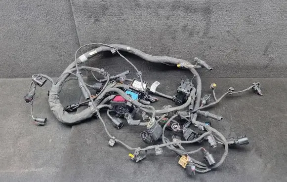 Engine installation wiring loom