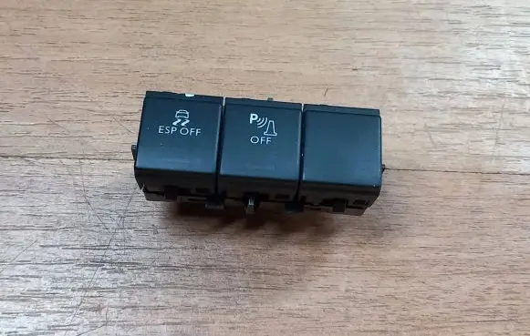 Peugeot 508 Parking (PDC) sensor switch 96661579XT 03398210100
